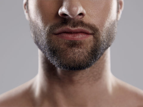 Man facial skin care