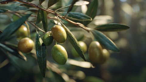 Olive oil in natural soap for men