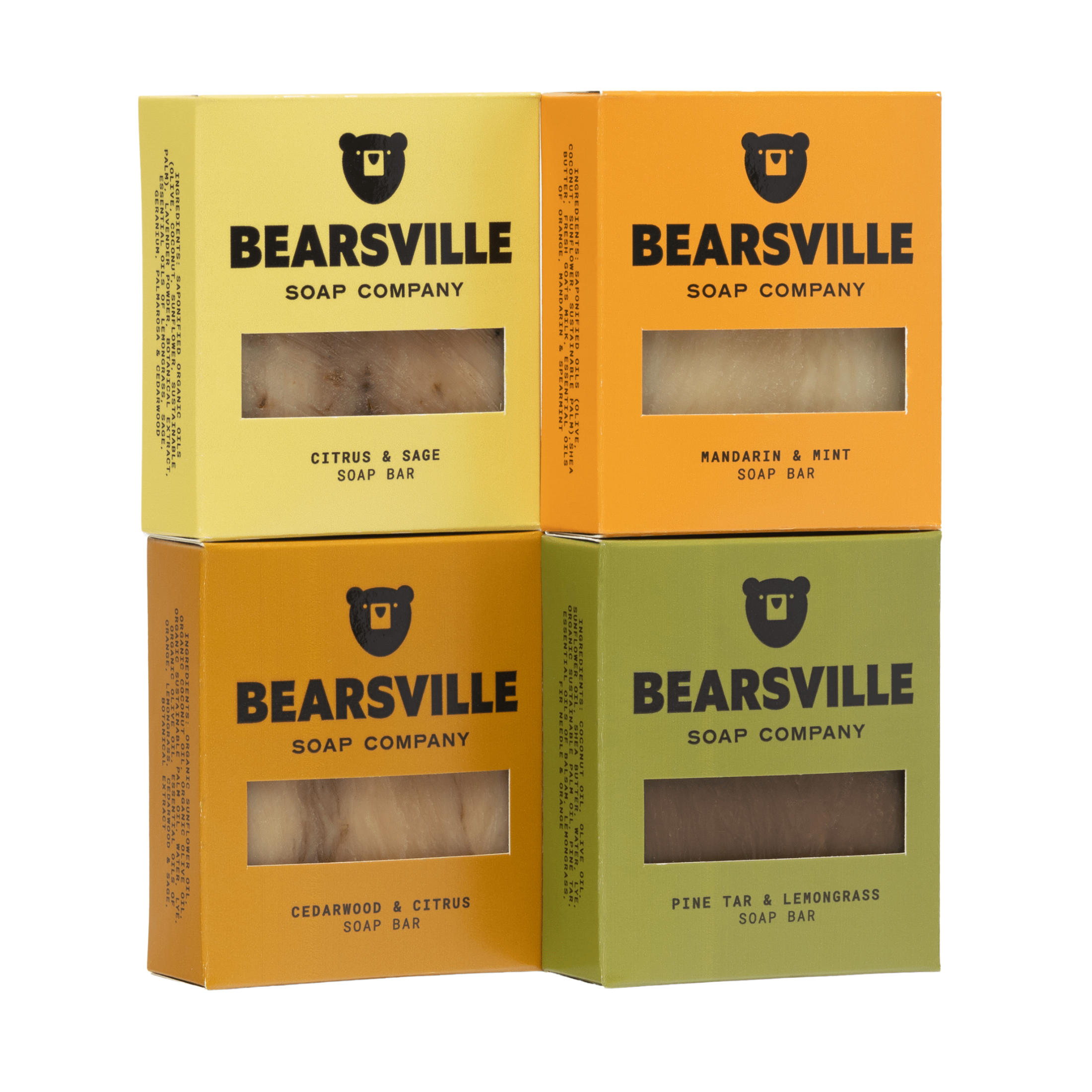 Citrus Bundle Bar Soap Bearsville Soap Company