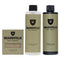Leather and Cade shower routine for men by Bearsville Soap Company
