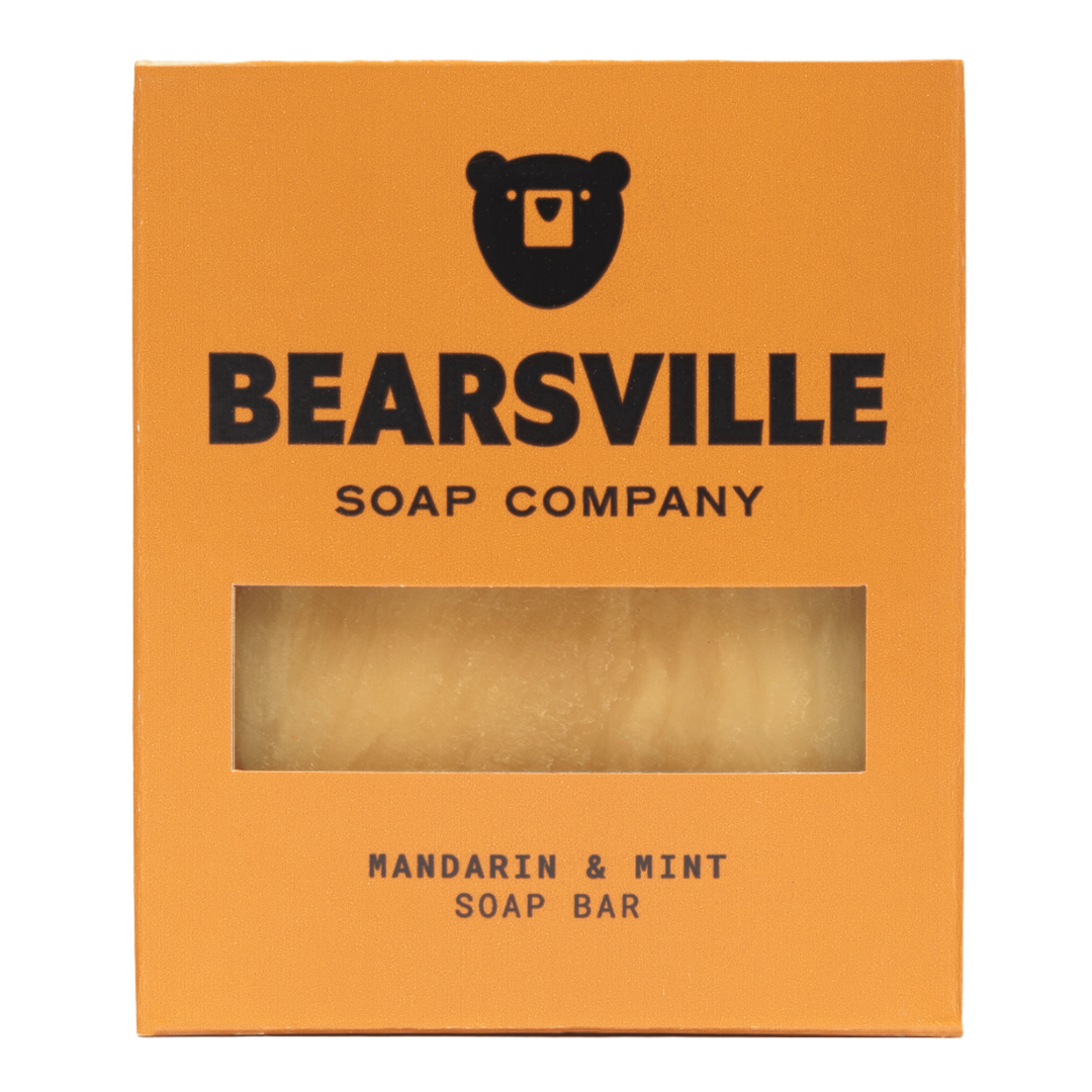 Mandarin & Mint Bar Soap Bearsville Soap Company   