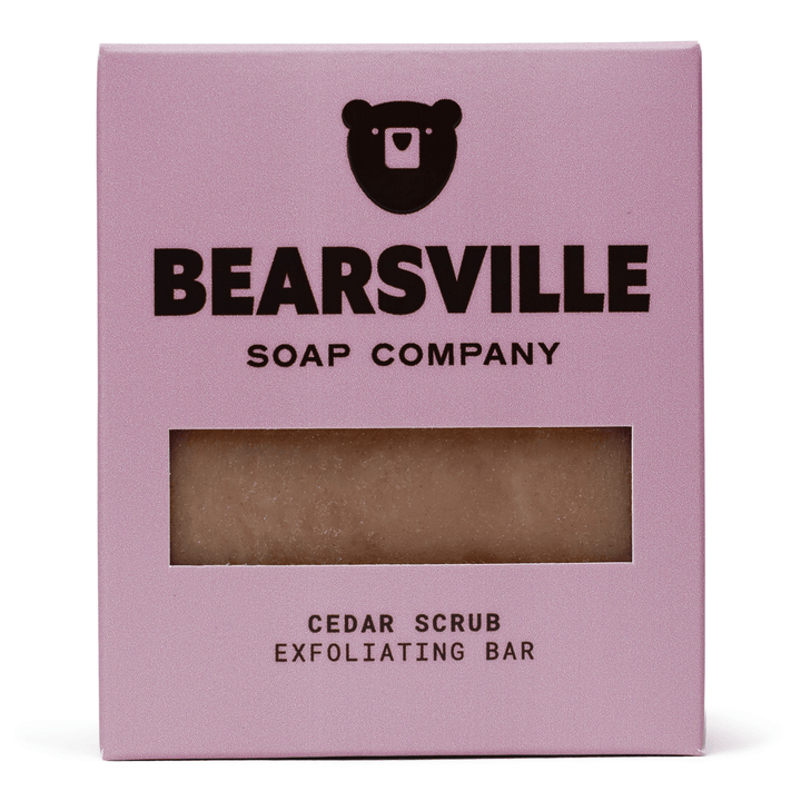 Cedar Scrub Bar Soap Bearsville Soap Company   