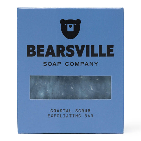 Coastal Scrub natural bar soap for men by Bearsville Soap Company