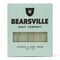 Cypress and Mint natural soap bar for men by Bearsville Soap Company
