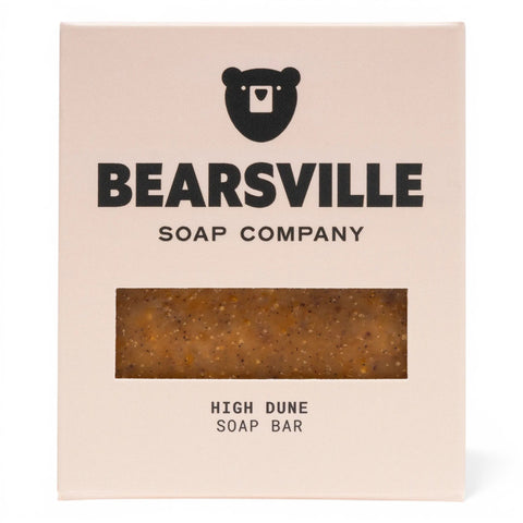 High Dune natural soap bar for men by Bearsville Soap Company