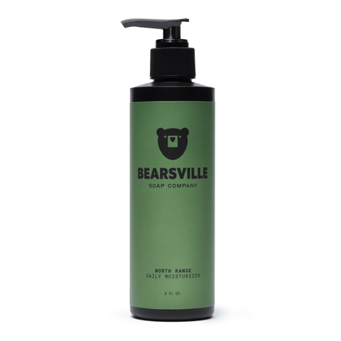 North Range natural moisturizer for men by Bearsville Soap Company