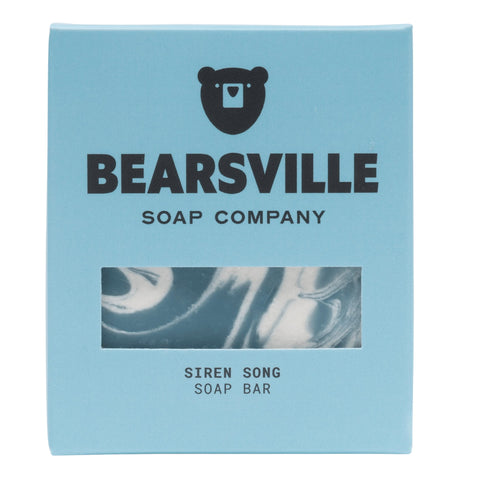 Siren Song natural bar soap for men by Bearsville Soap Company