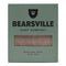 Woodland Musk natural bar soap for men by Bearsville Soap Company