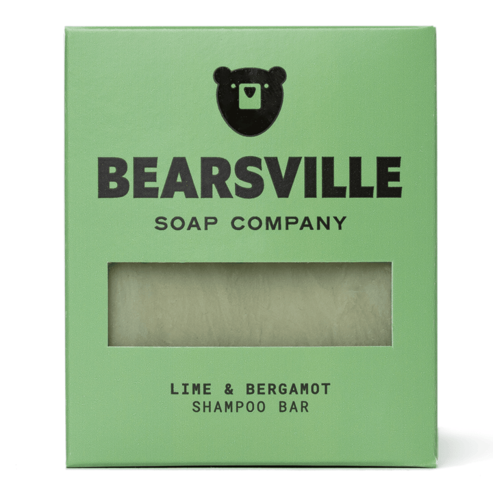 Lime & Bergamot Shampoo Bar Shampoo Bearsville Soap Company   