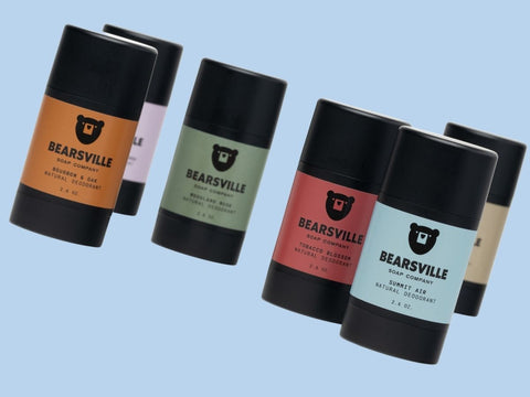 Natural deodorant for men