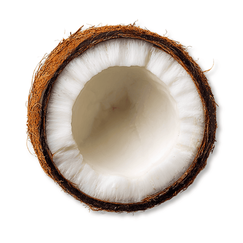 Coconut oil in natural soap bars