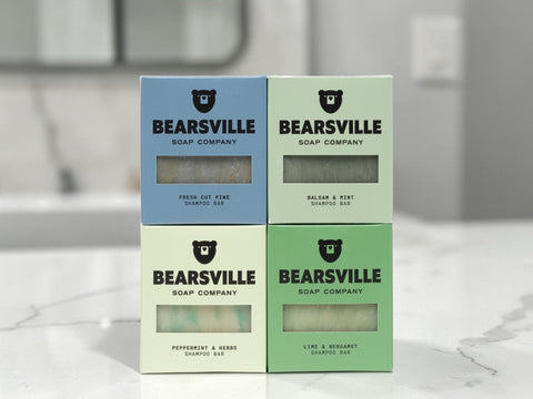 Shampoo Bar bundle by Bearsville Soap Company
