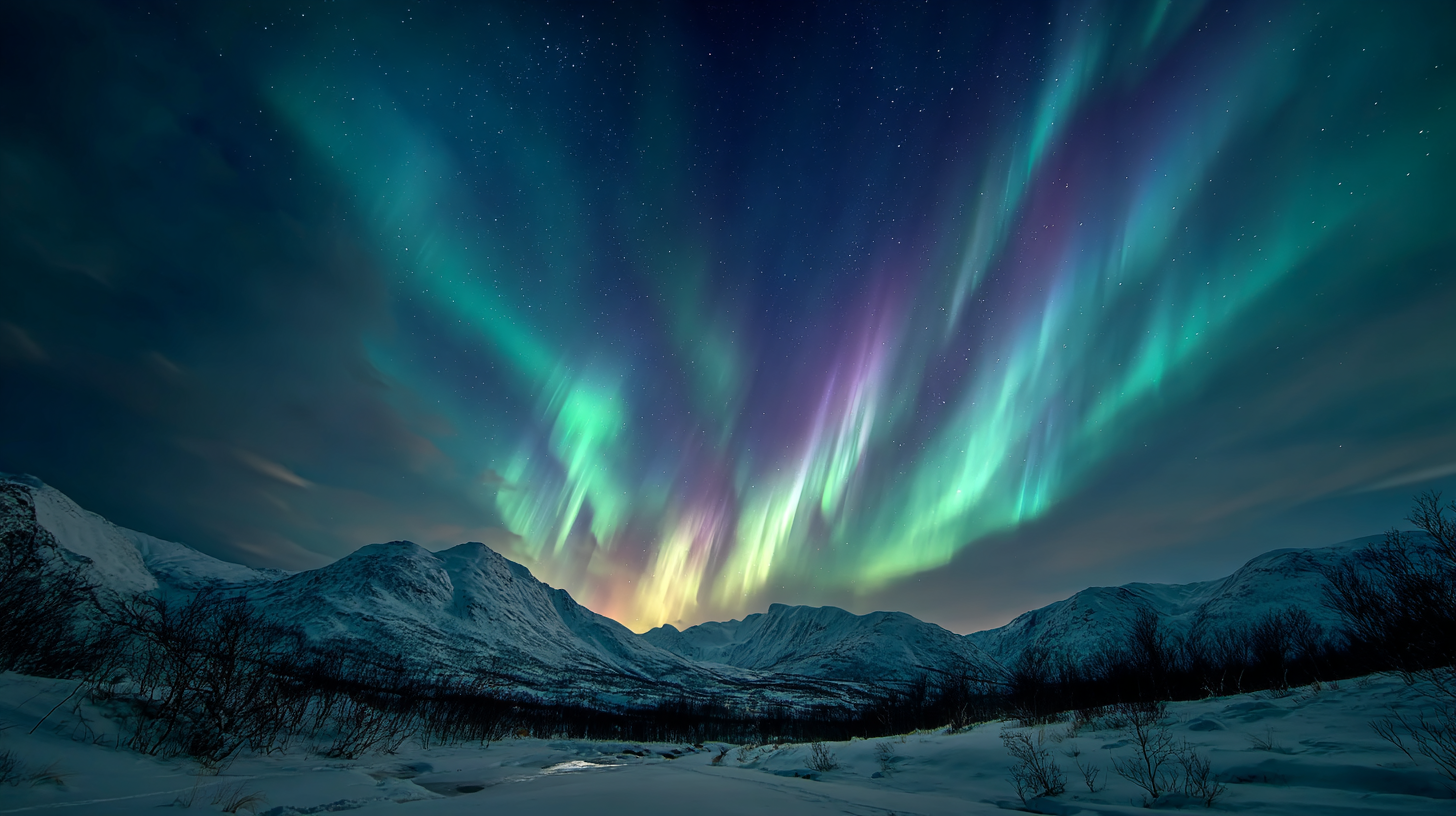 NORTHERN LIGHTS: THE COOLEST WAY TO WAKE UP.