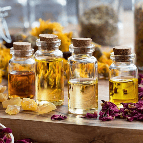 soap with essential oils