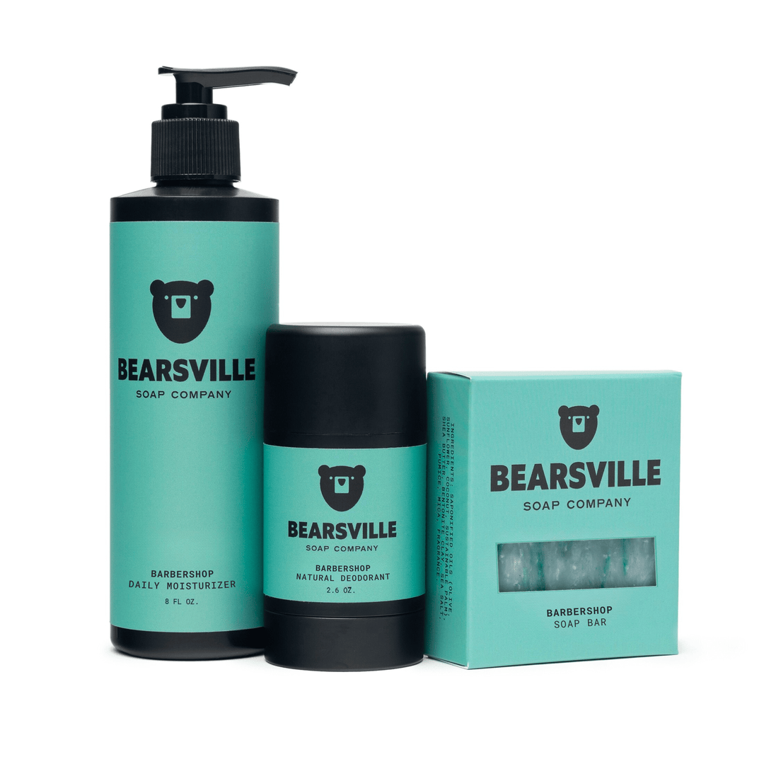 Barbershop Bundle Bar Soap Bearsville Soap Company