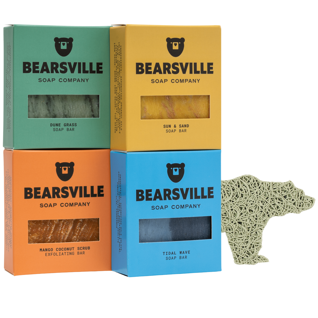 Beachside Gift Set Soap Bearsville Soap Company SAGE