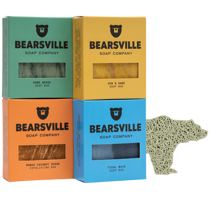 Beachside Gift Set Soap Bearsville Soap Company SAGE