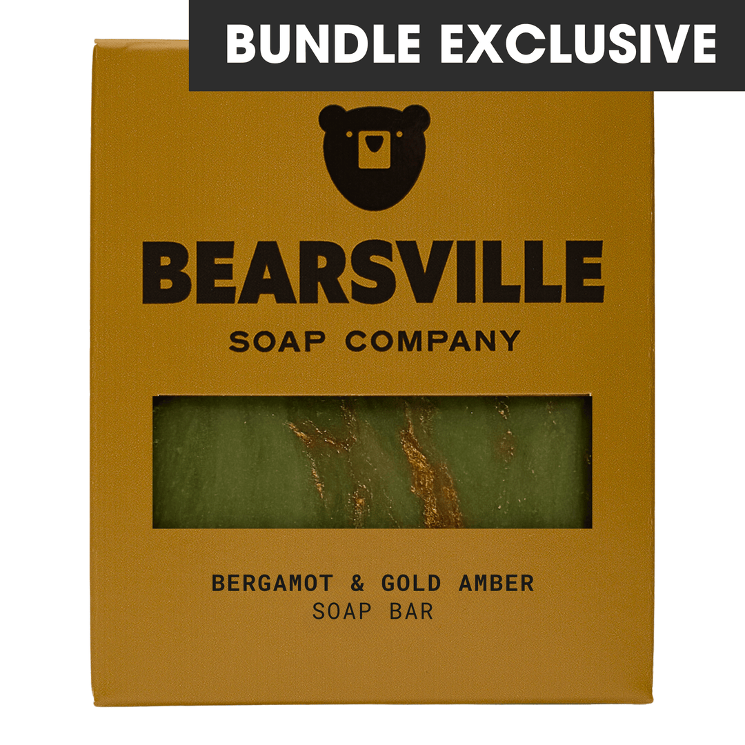 Bergamot & Gold Amber Bar Soap Bearsville Soap Company   