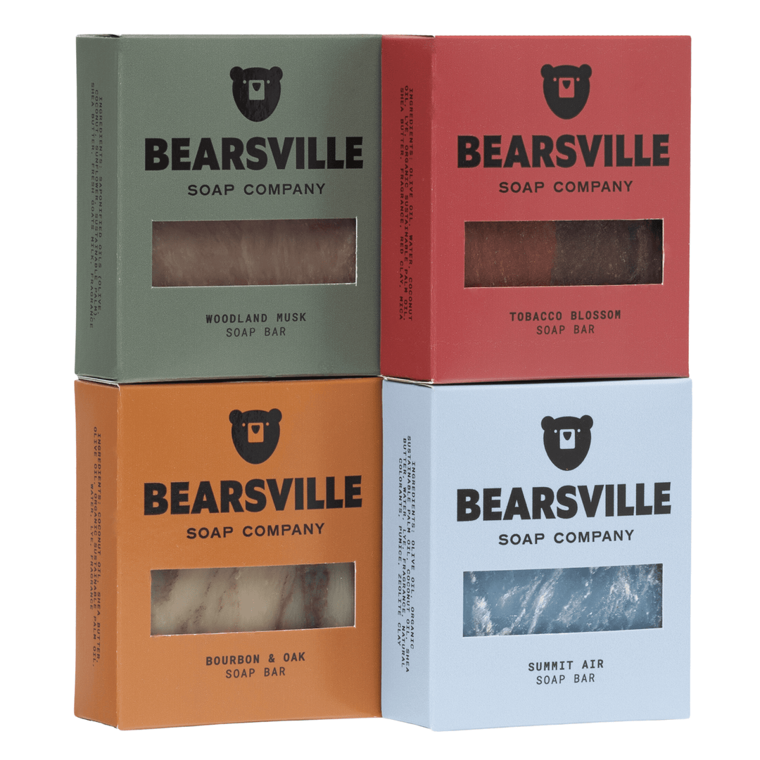 Four Bar Bundle Bar Soap Bearsville Soap Company BEST SELLERS