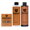 Bourbon and Oak shower routine for men by Bearsville Soap Company