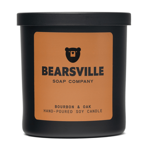 Bourbon & Oak Candle Candles Bearsville Soap Company   