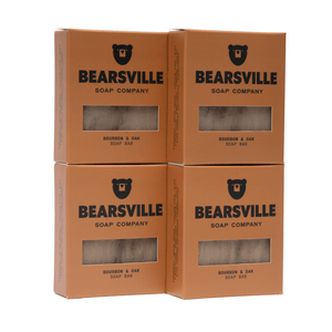 Soap Scent Bundle Bar Soap Bearsville Soap Company Bourbon & Oak