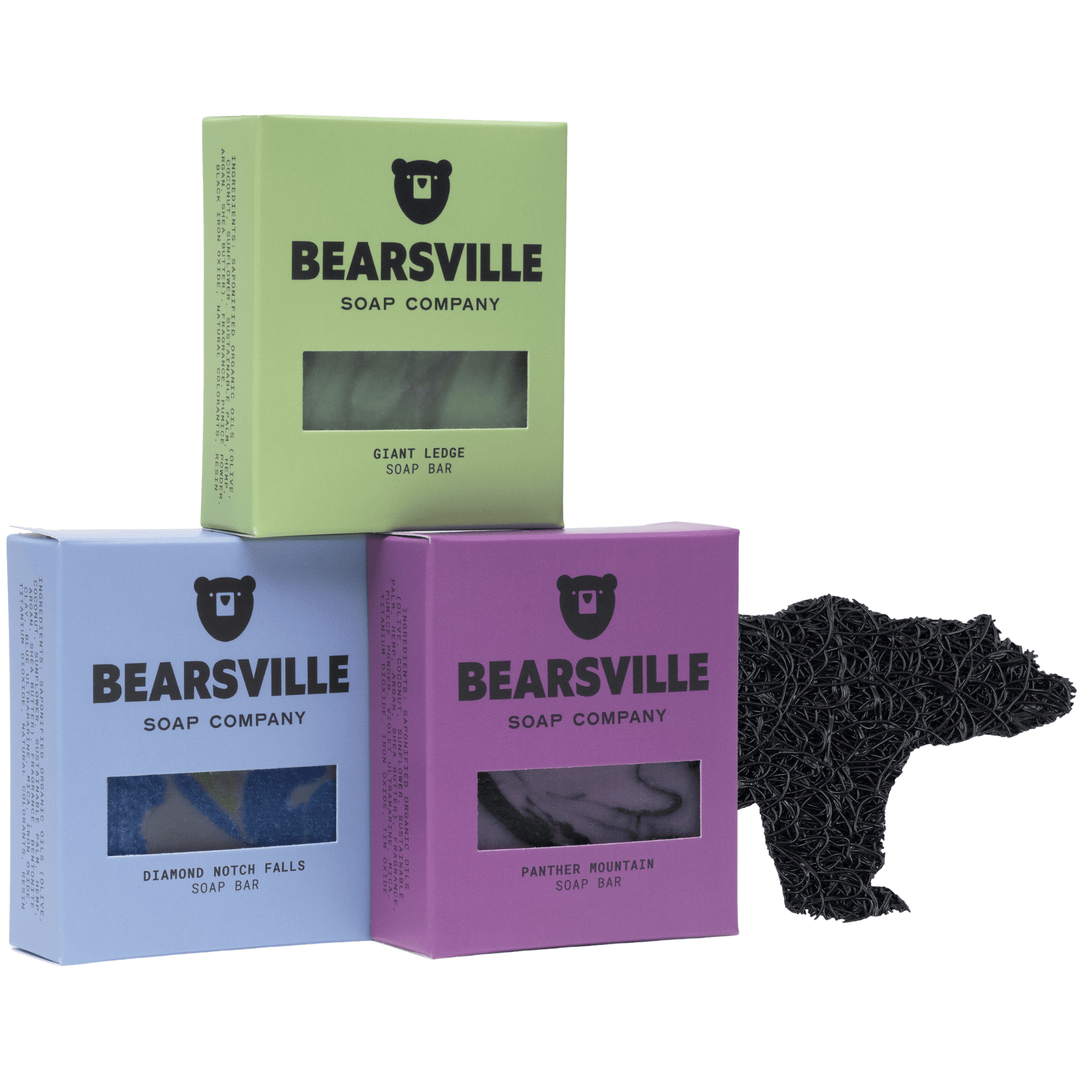 Catskills Gift Set Soap Bearsville Soap Company BLACK