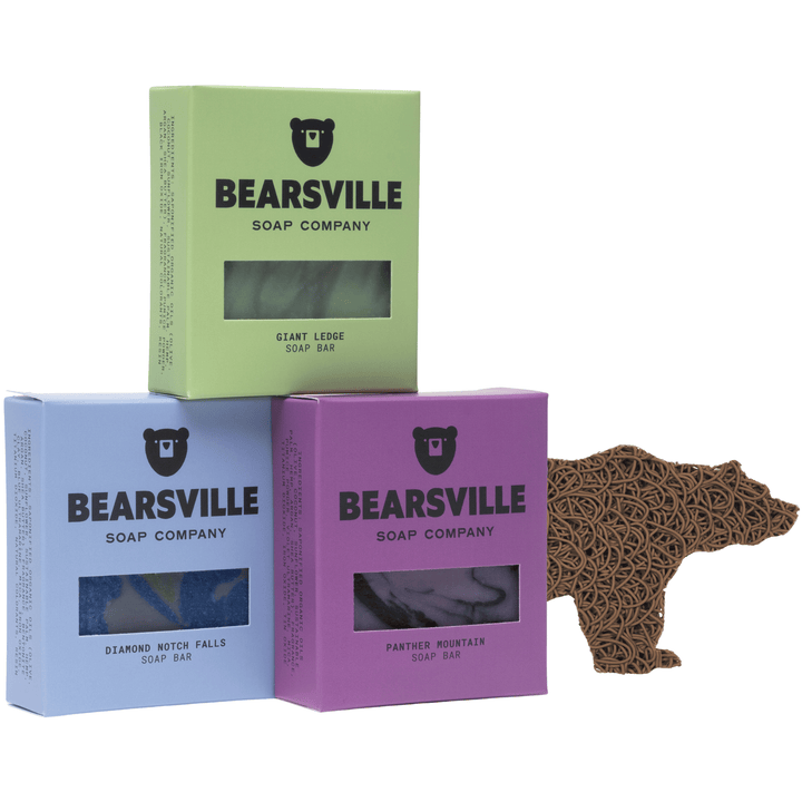 Catskills Gift Set Soap Bearsville Soap Company BROWN