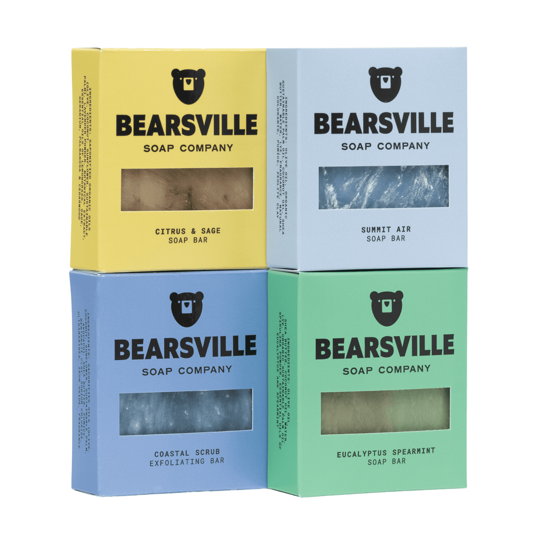 Clean Slate Bundle Bar Soap Bearsville Soap Company