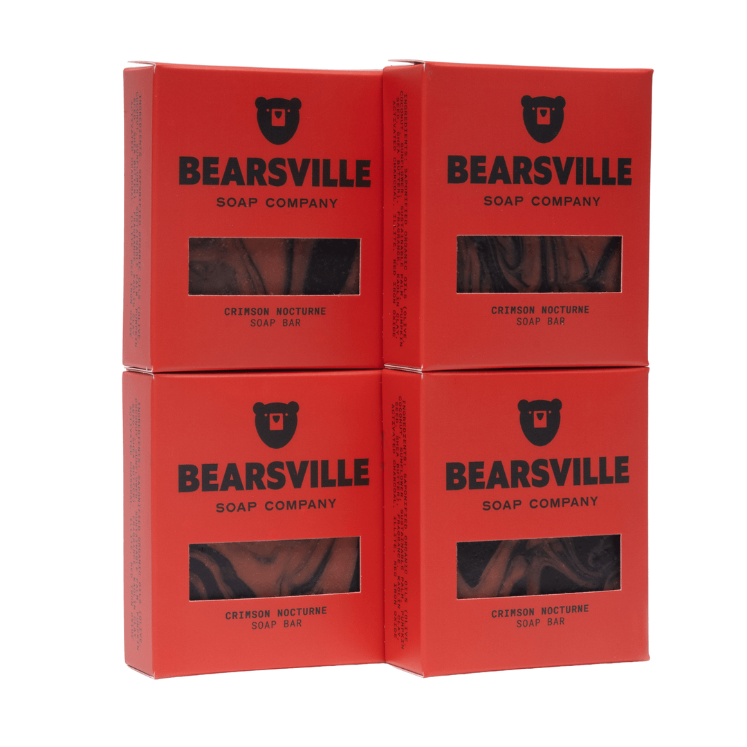 Crimson Nocturne Bundle Bar Soap Bearsville Soap Company