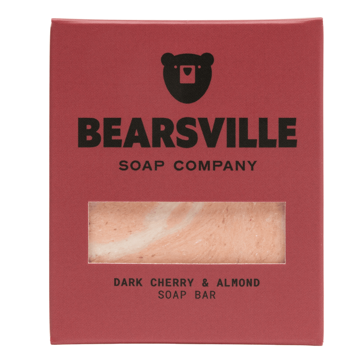 Dark Cherry & Almond Bar Soap Bearsville Soap Company