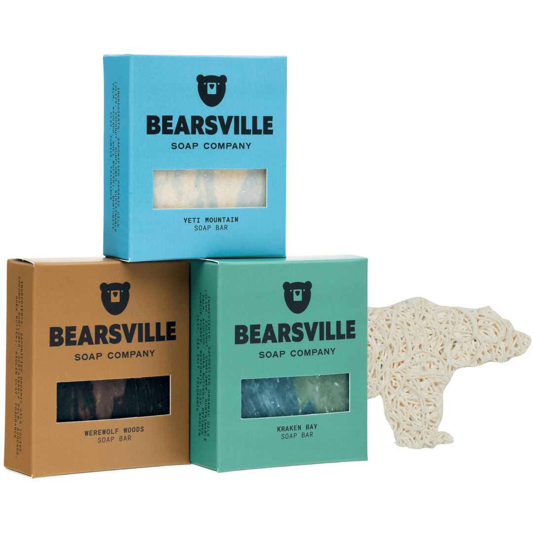 Dark Legends Gift Set Soap Bearsville Soap Company POLAR