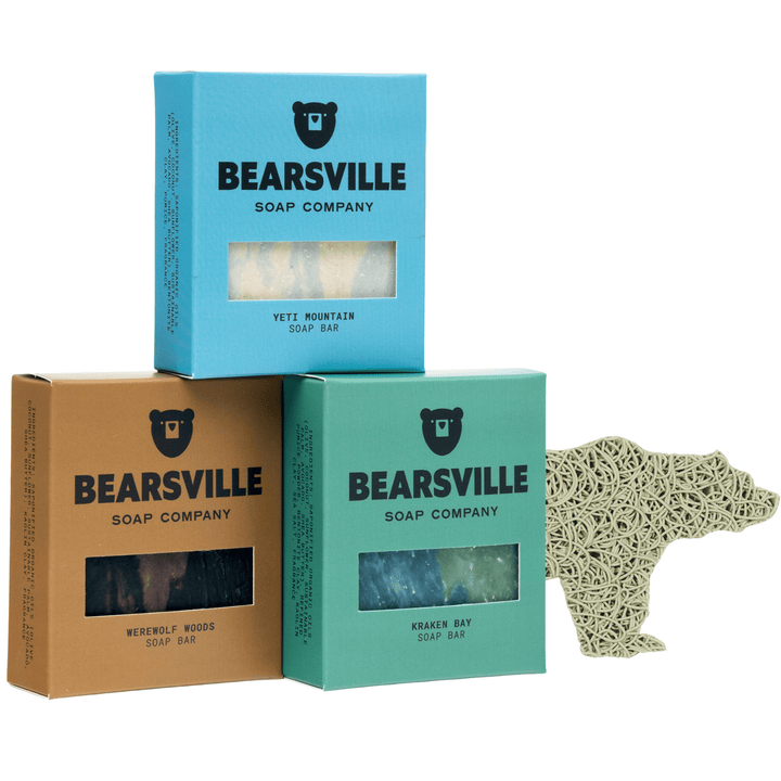 Dark Legends Gift Set Soap Bearsville Soap Company SAGE