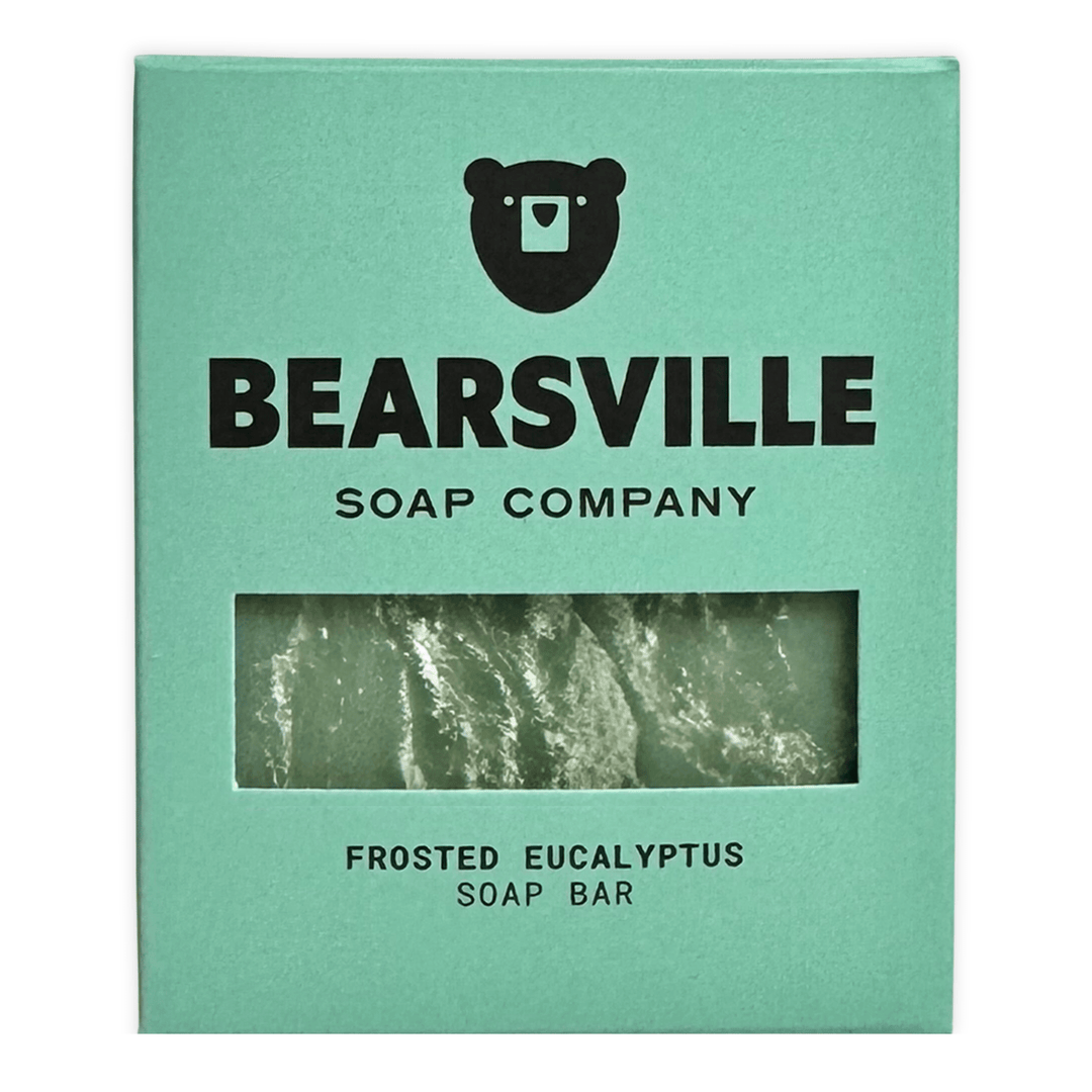 frosted eucalyptus soap