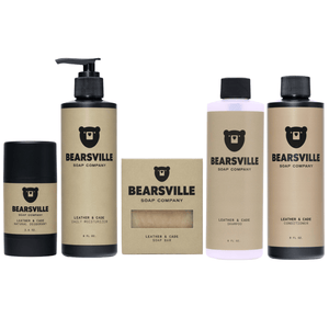 The Morning Standard Bearsville Soap Company Leather & Cade