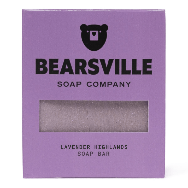 Lavender Highlands Bar Soap Bearsville Soap Company