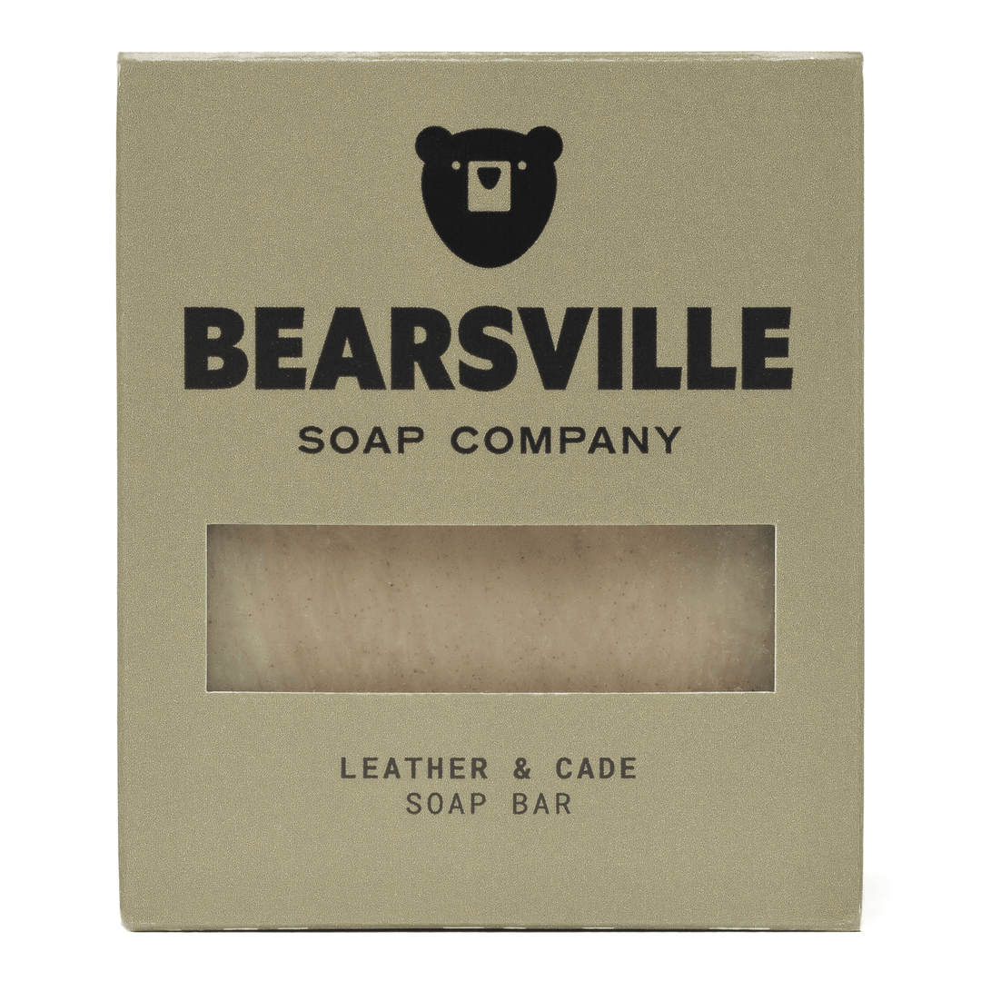 Leather & Cade Bar Soap Bearsville Soap Company   
