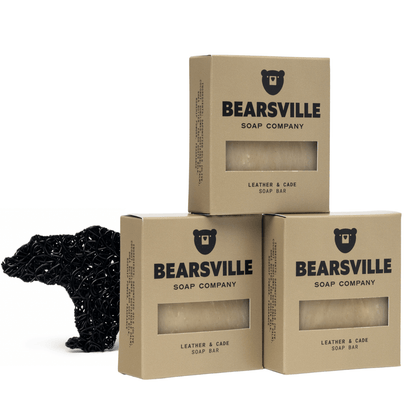 Bear Lift Scent Bundle Bar Soap Bearsville Soap Company Leather & Cade  
