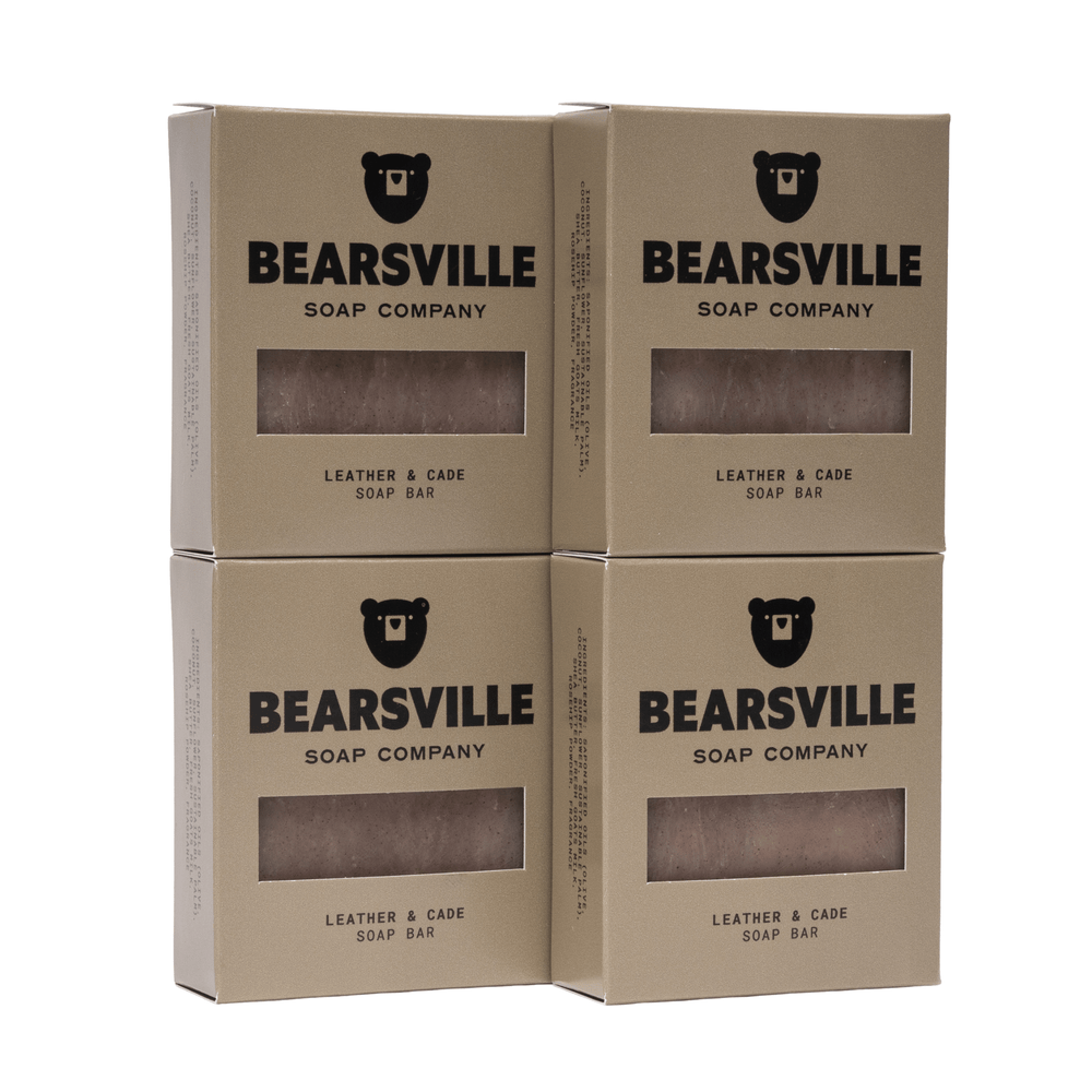 Soap Scent Bundle Bar Soap Bearsville Soap Company Leather & Cade
