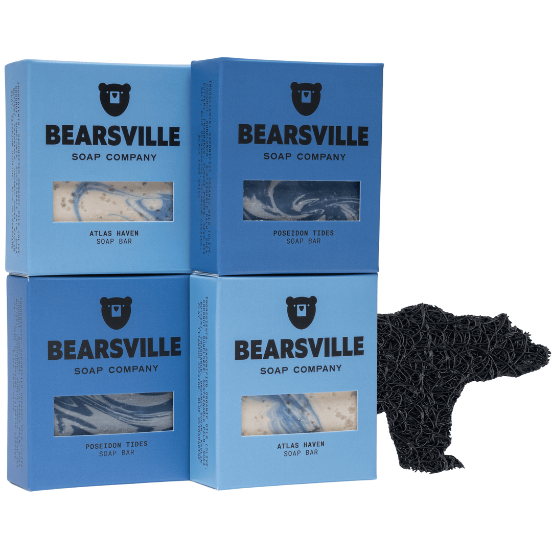 Mythos Gift Set Soap Bearsville Soap Company BLACK