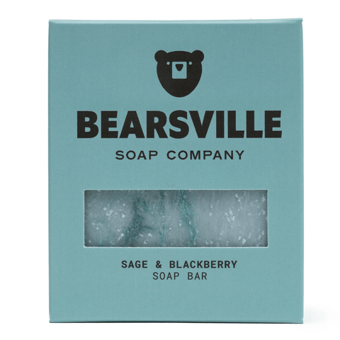 Sage & Blackberry Bar Soap Bearsville Soap Company