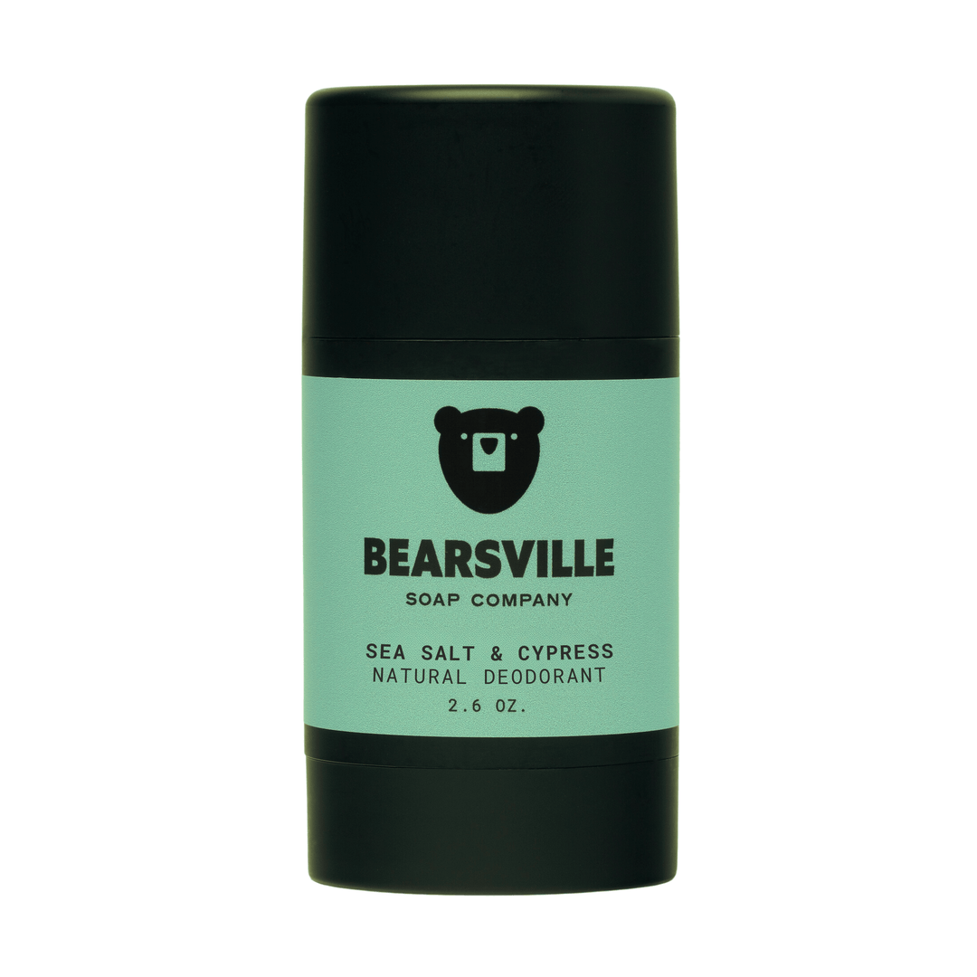 Sea Salt & Cypress Deodorant (Limited Edition) Deodorant Bearsville Soap Company   