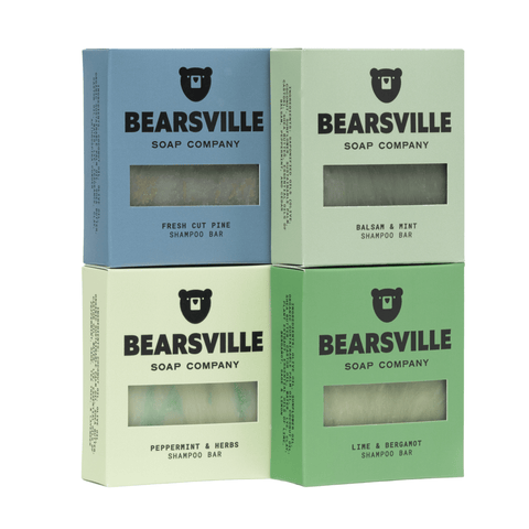 Shampoo Bar Bundle Bar Soap Bearsville Soap Company