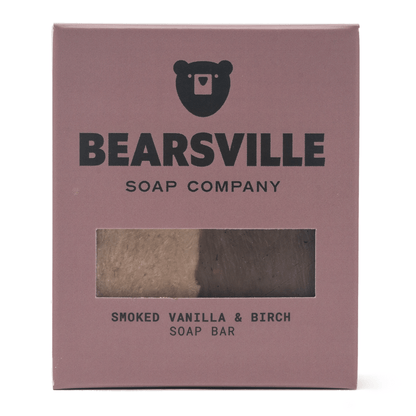 Smoked Vanilla & Birch Bar Soap Bearsville Soap Company