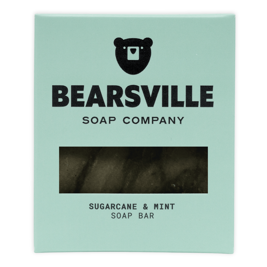 Sugarcane & Mint Bar Soap Bearsville Soap Company   