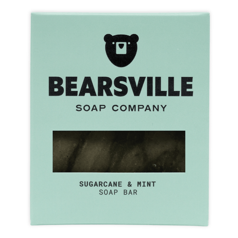 Sugarcane & Mint Bar Soap Bearsville Soap Company