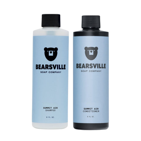 Summit Air Hair Care Set for men by Bearsville Soap Company