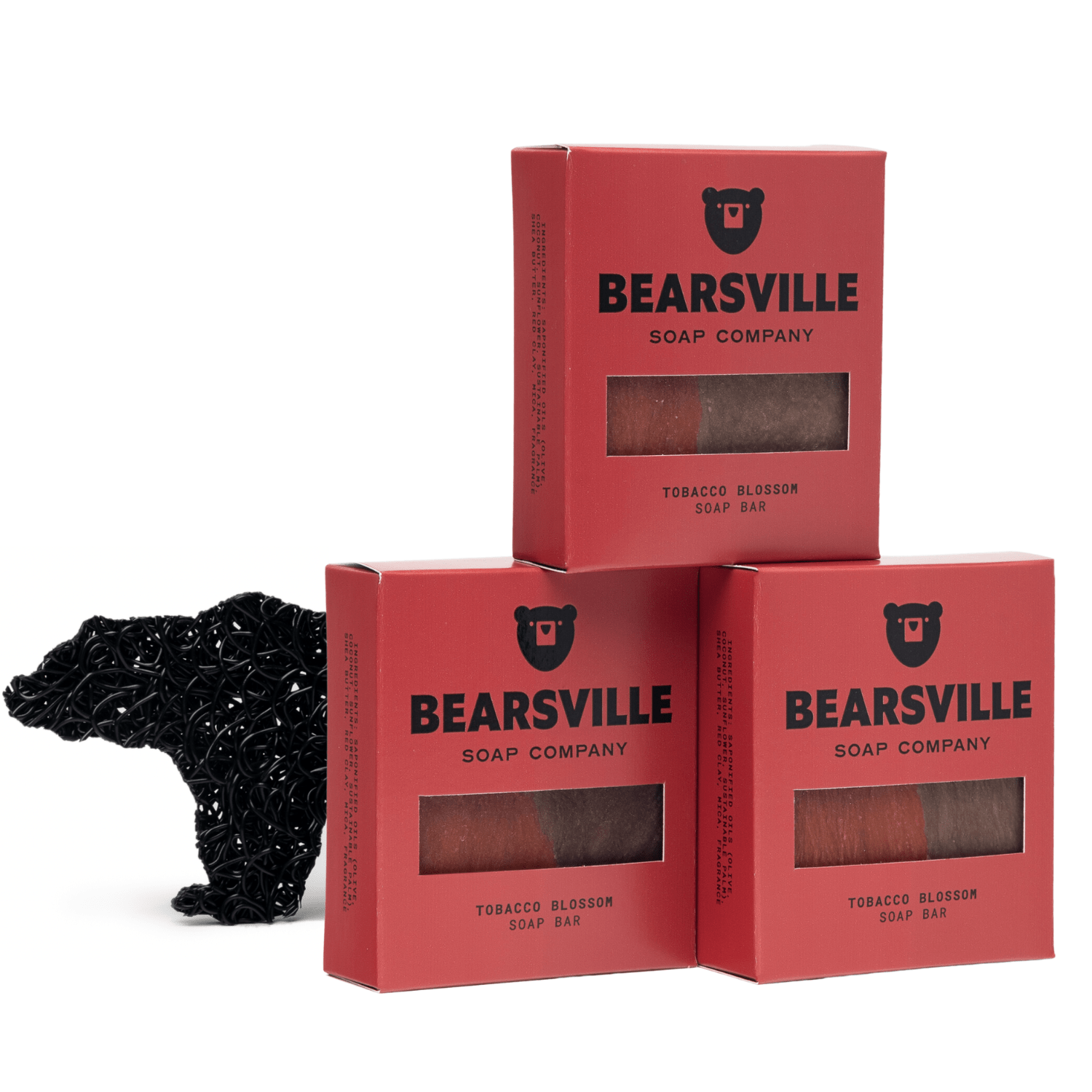 Bear Lift Scent Bundle Bar Soap Bearsville Soap Company Tobacco Blossom  