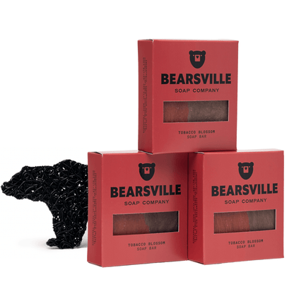 Bear Lift Scent Bundle Bar Soap Bearsville Soap Company Tobacco Blossom  