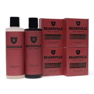 Hair Care Scent Bundle Bar Soap Bearsville Soap Company Tobacco Blossom